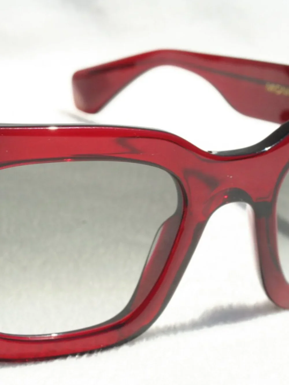 NOS Red Robert La Roche x Christoph Rumpf Midnight Sunglasses Luxury High End
